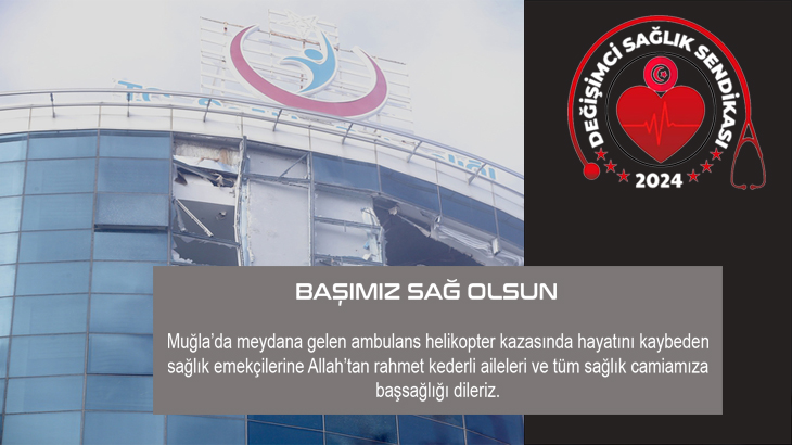 Muğla Ambulans Helikopter Kazası